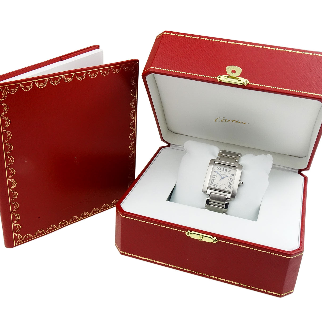 Cartier Tank Francaise Steel Automatic W51002Q3