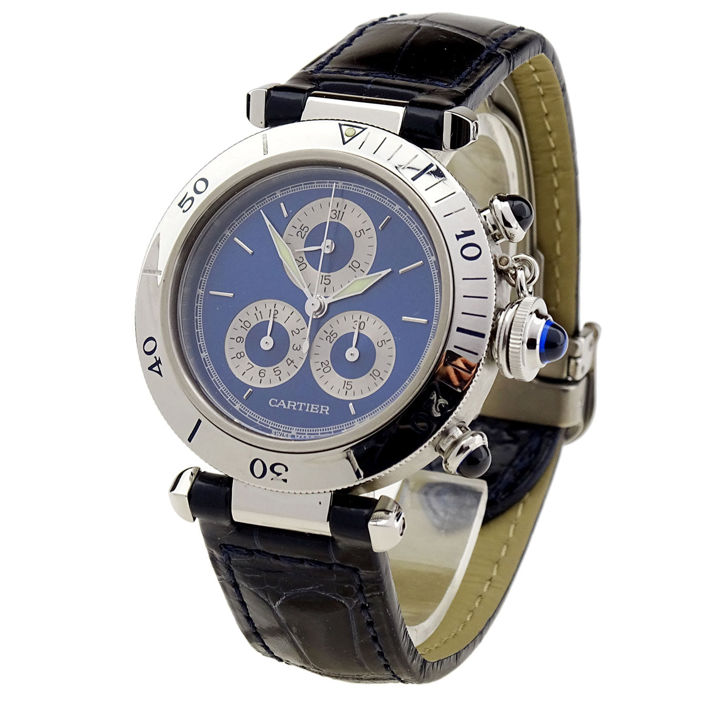 Cartier Pasha Chronoflex 1352