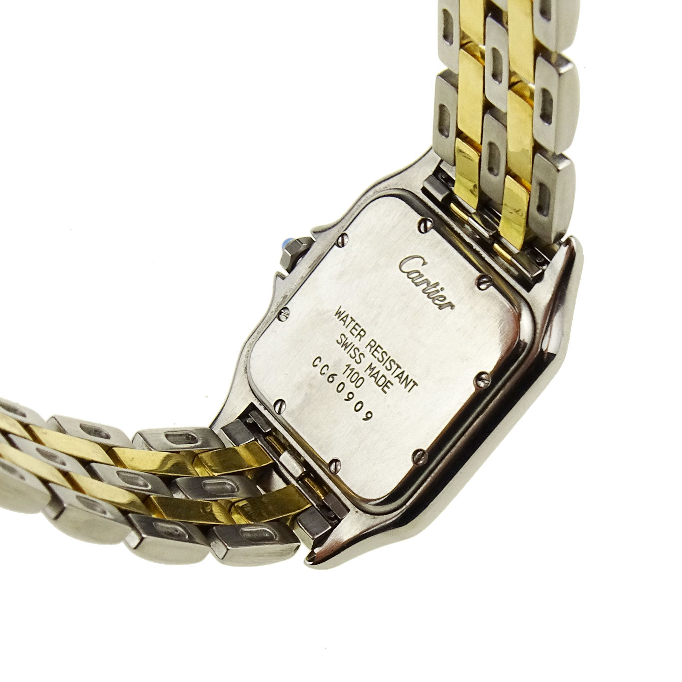 Cartier Panthere Steel and Gold Quartz W25028B6