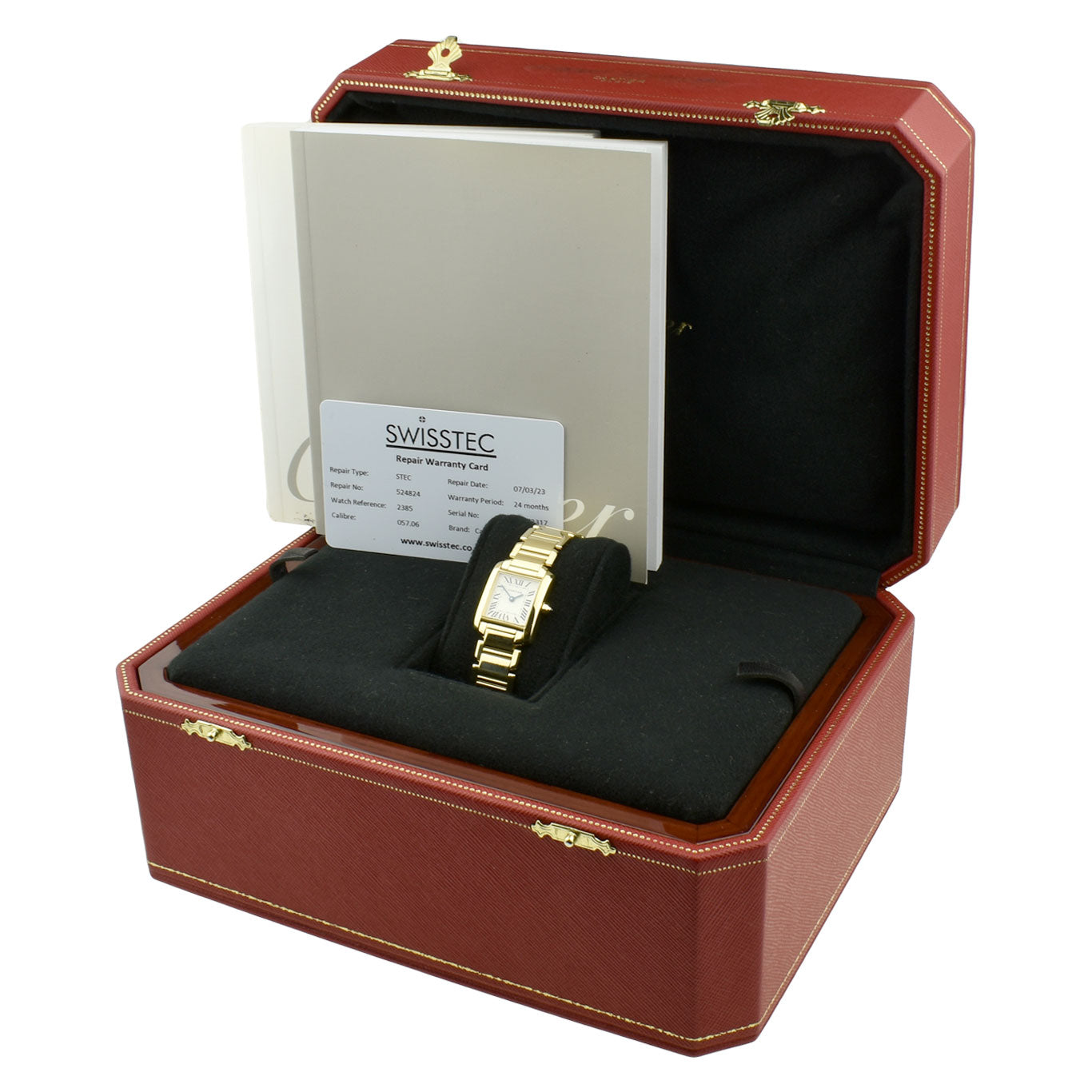 Cartier Lady Tank Francaise 18ct Gold W50002N2