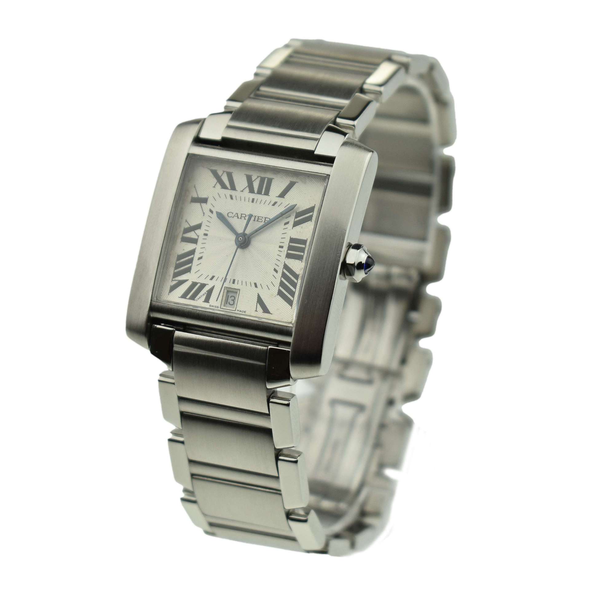 Cartier Tank Française Steel Automatic 2302