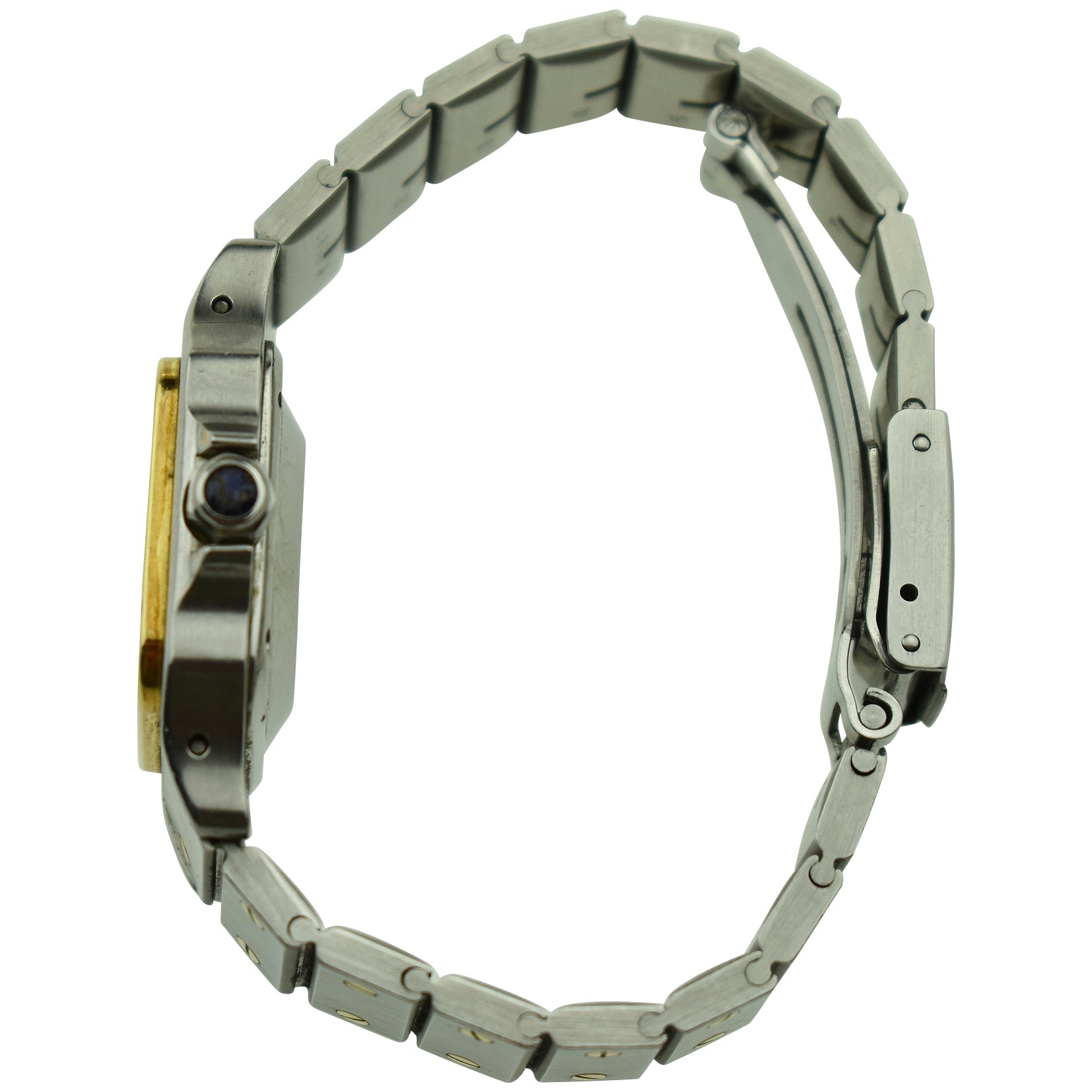 Cartier Santos Galbée Gold & Stainless Steel 1170902