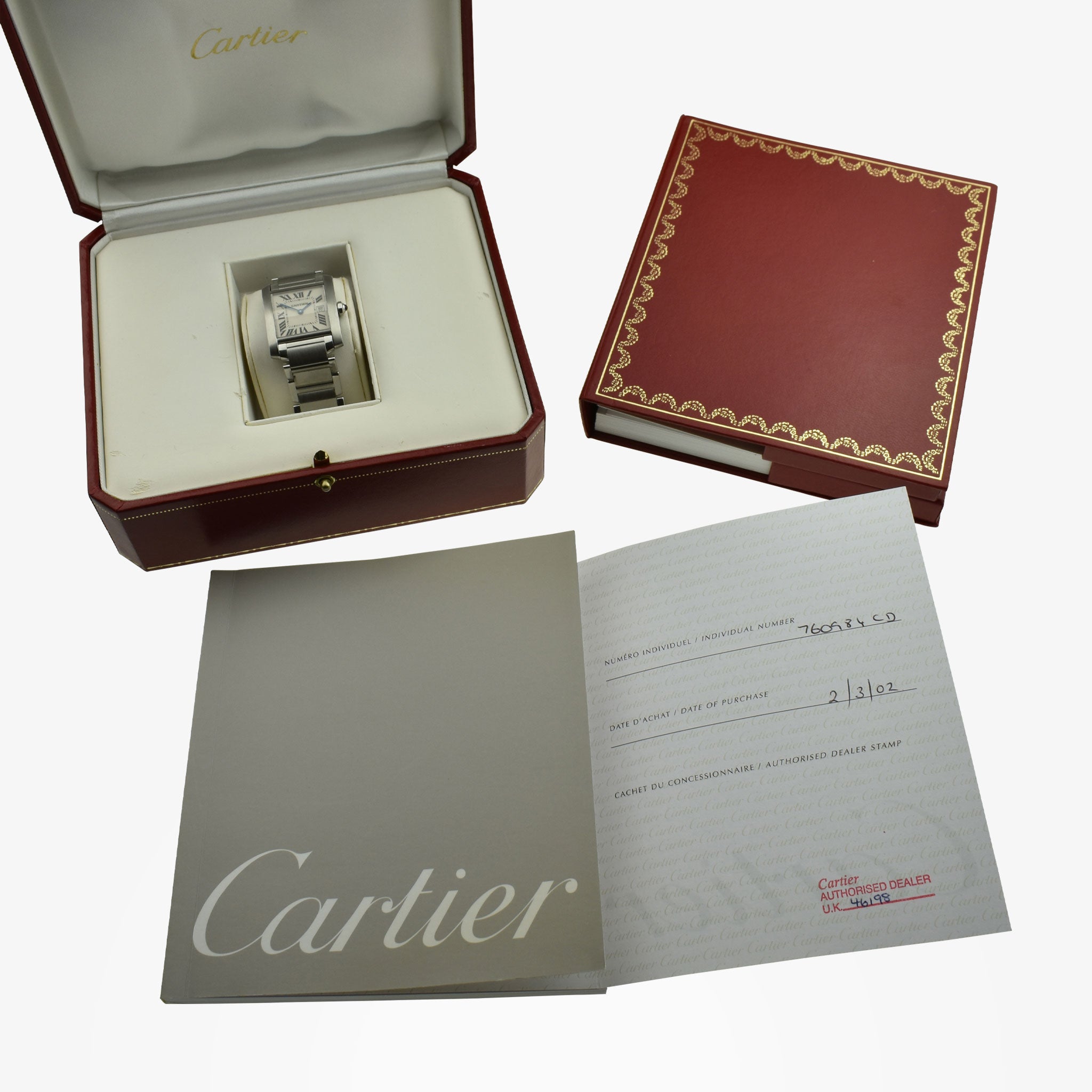 Cartier Tank Francaise 2465