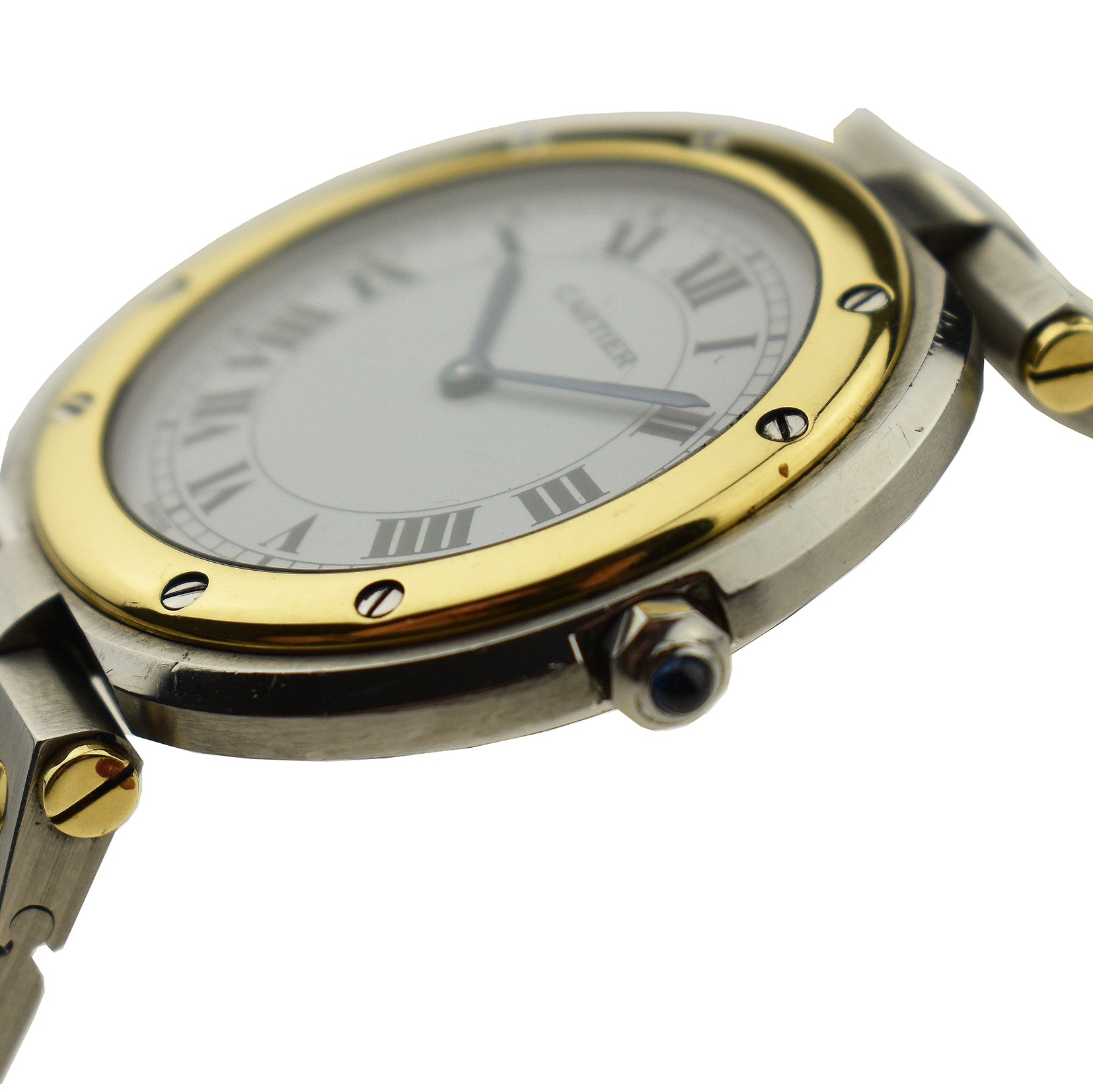 Cartier Santos Vendome Quartz Gold & Steel 8191