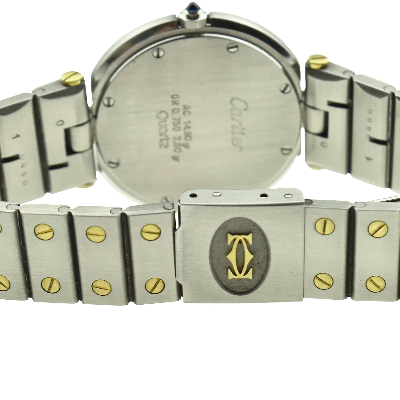 Cartier Santos Vendome Gold & Steel 8192