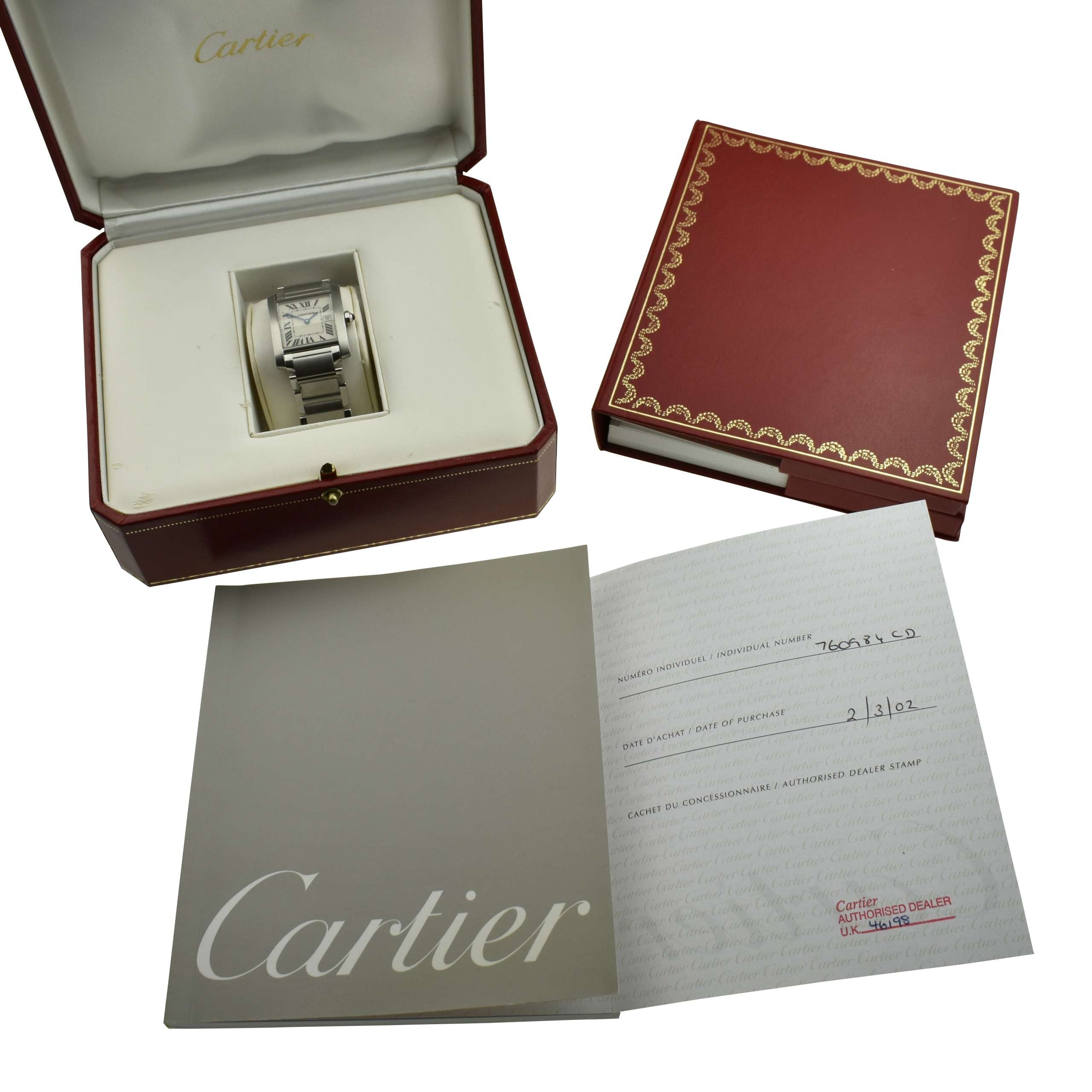 Cartier Tank Francaise 2465