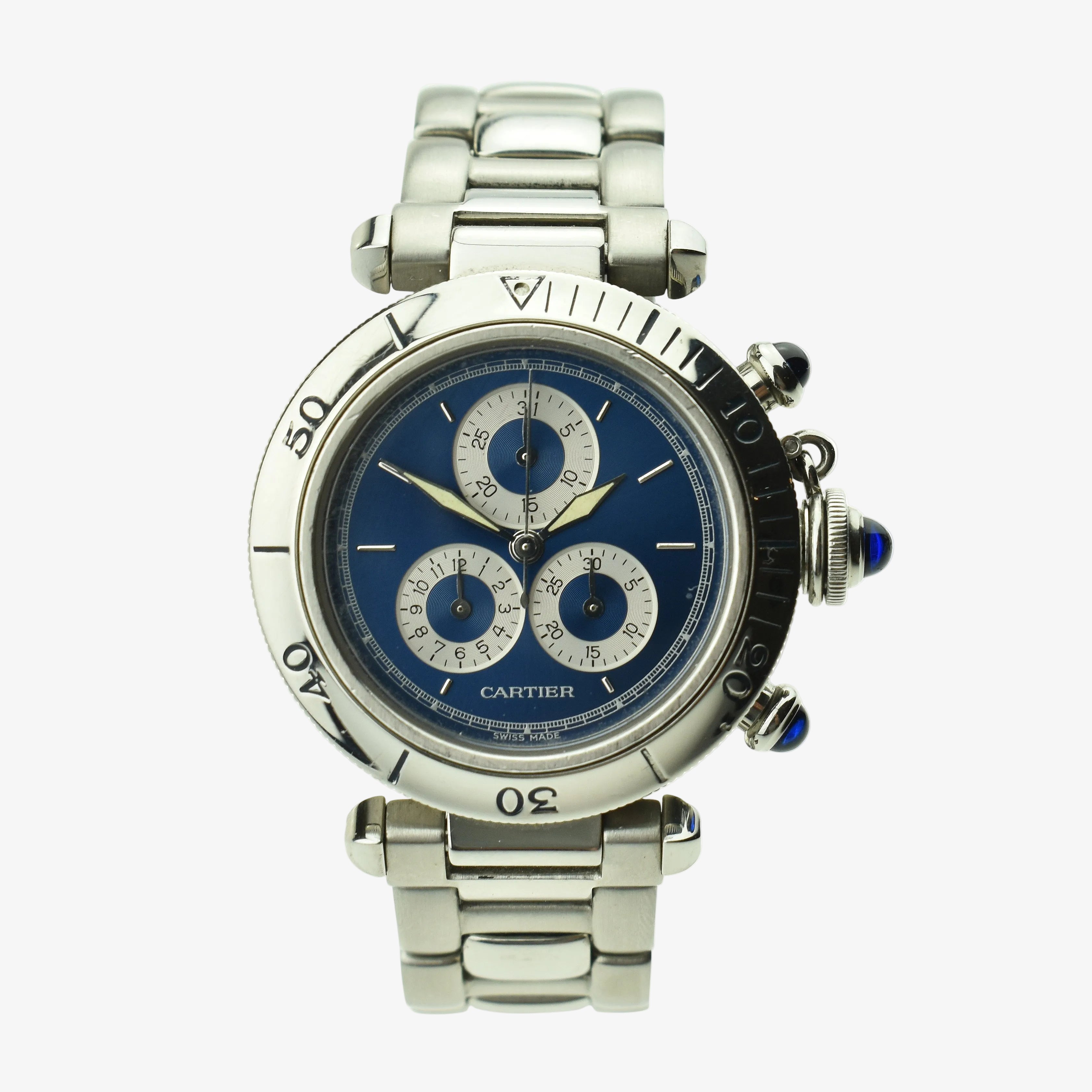 Cartier Pasha De Cartier Chronoflex 1352.1