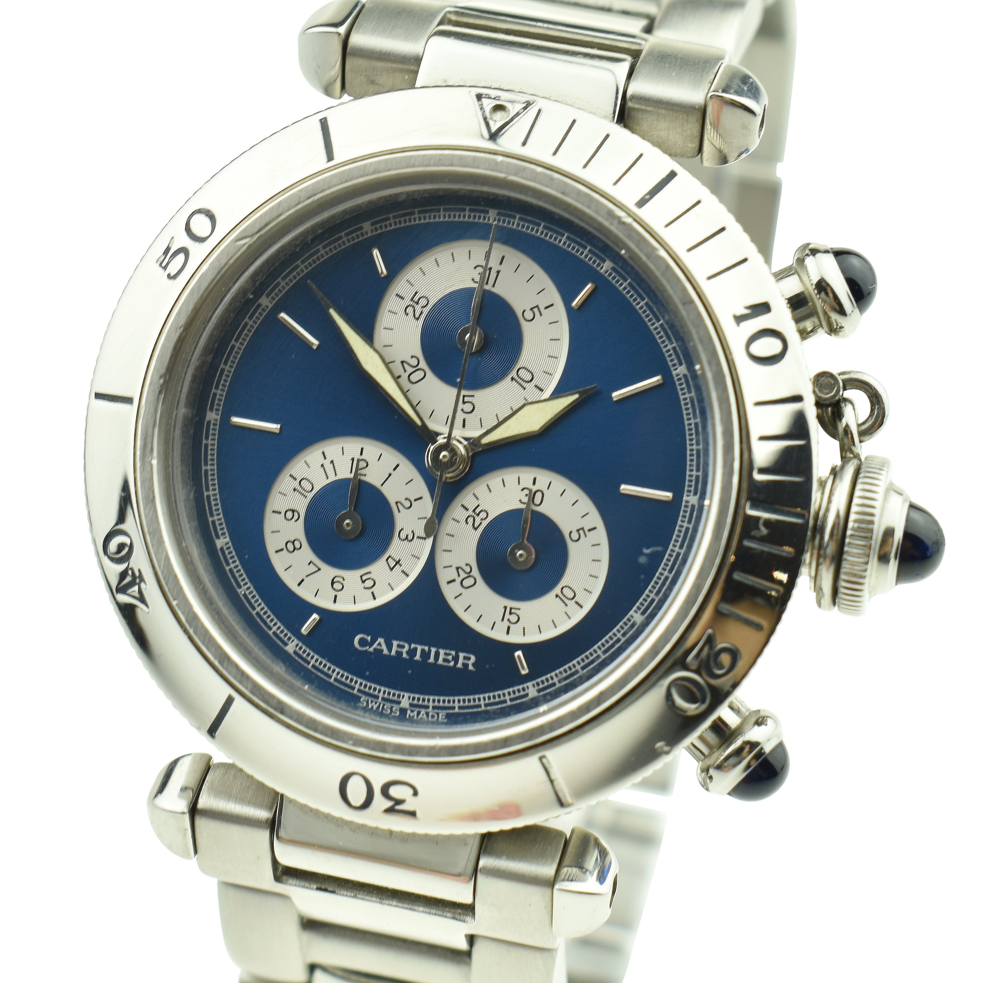 Cartier Pasha De Cartier Chronoflex 1352.1