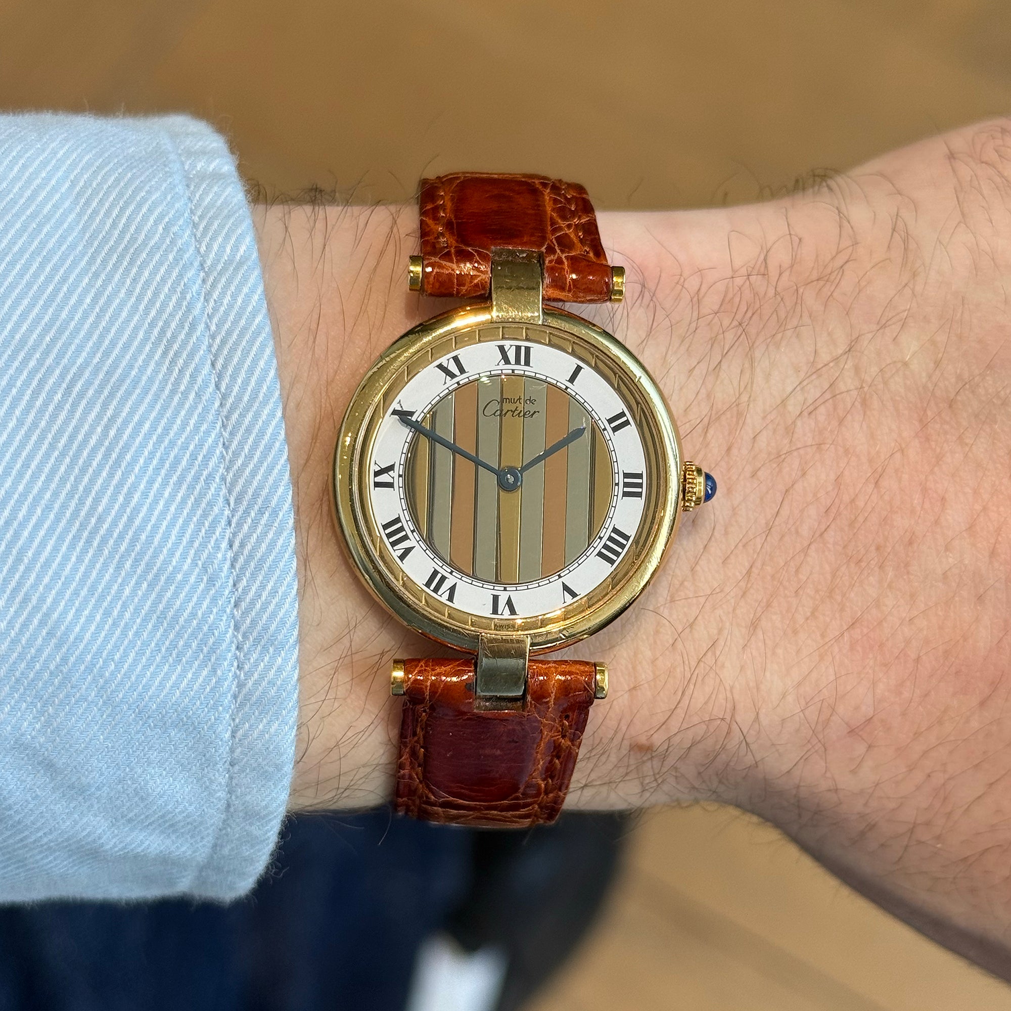 Cartier Must De Cartier Vendome Trinity Dial