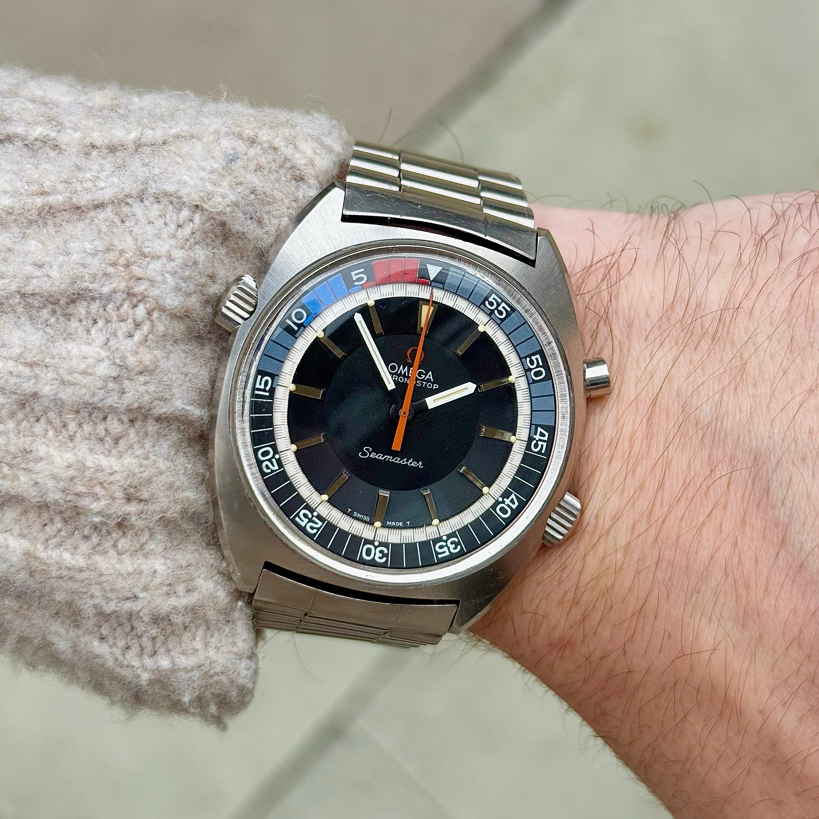 Omega Chronostop Seamaster Jumbo 145.008