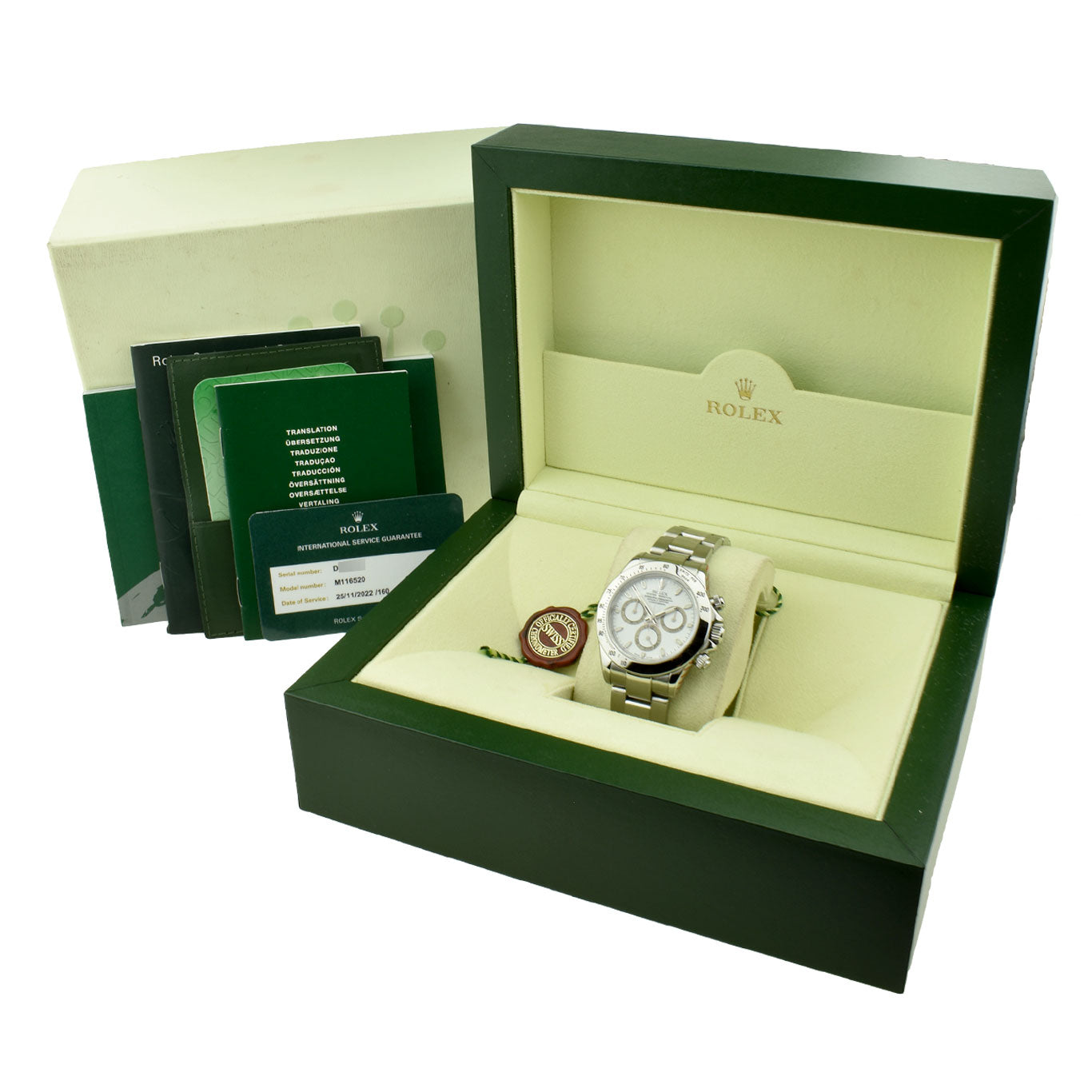 Rolex Daytona Cosmograph Oyster Perpetual 116520