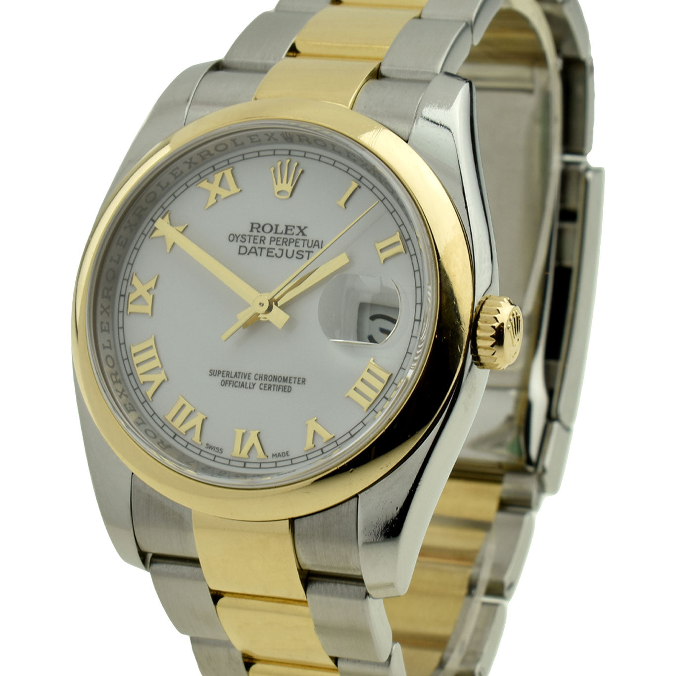 Rolex Datejust 36 Oyster Perpetual Steel &amp; Gold 116203