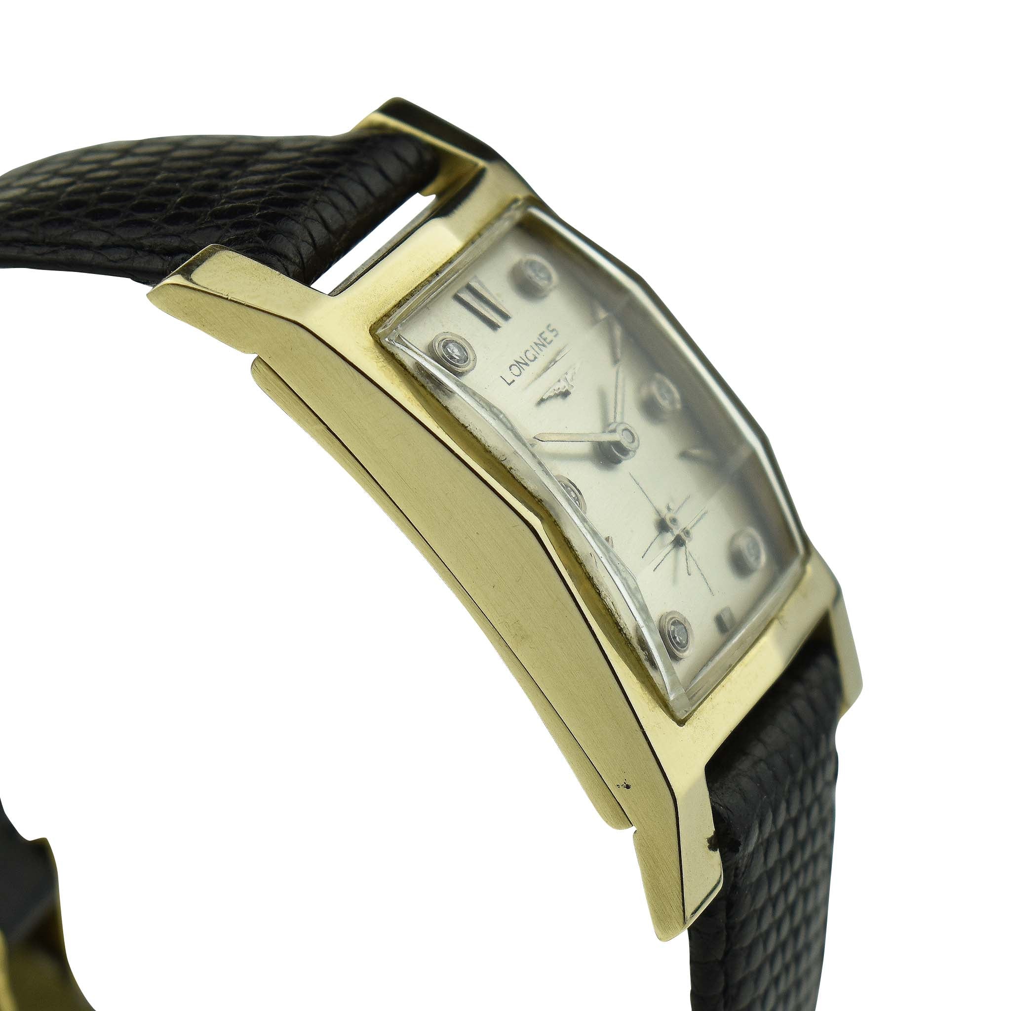 Longines Diamond Dial 14ct Gold 2038-2