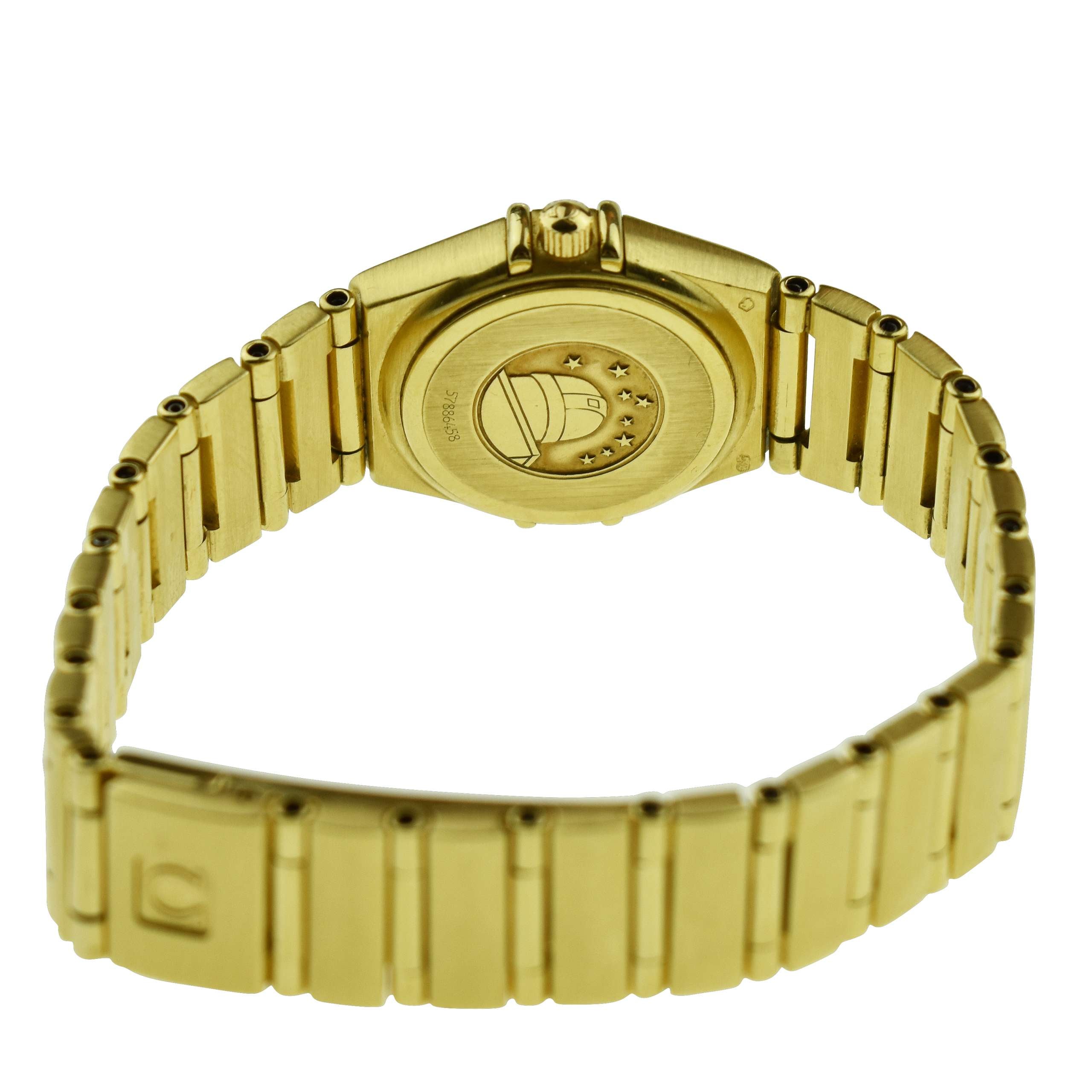 Omega Constellation Ladies 18ct Gold 116.77.500