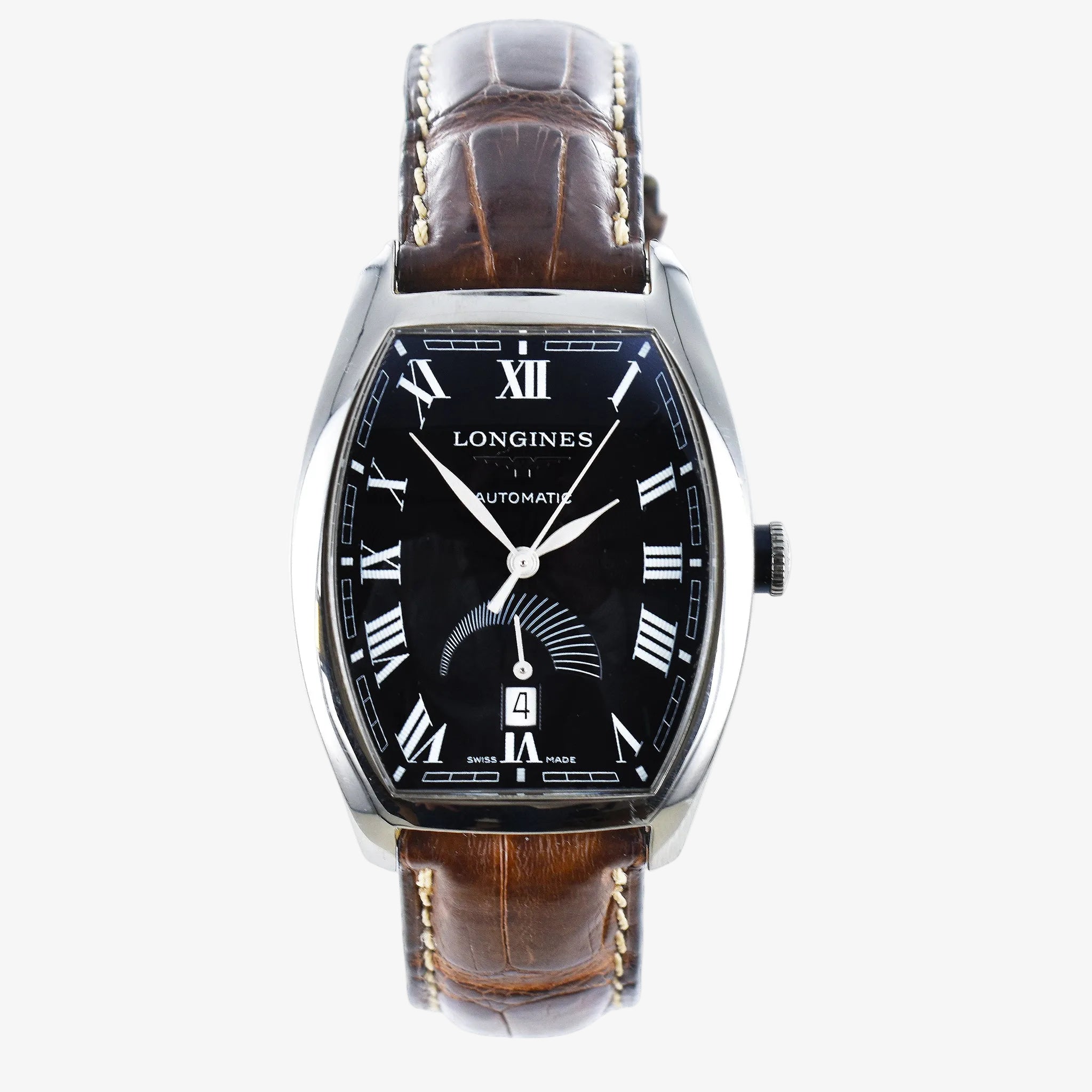 GIVENCHY LONGINES   カフス タイピン Longines Evidenza Automatic Date L2.672.4