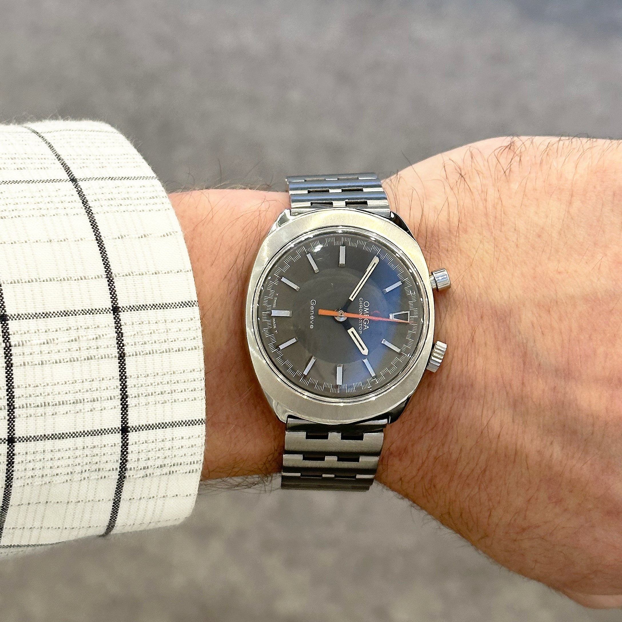Omega Geneve Chronostop Driver 145.010