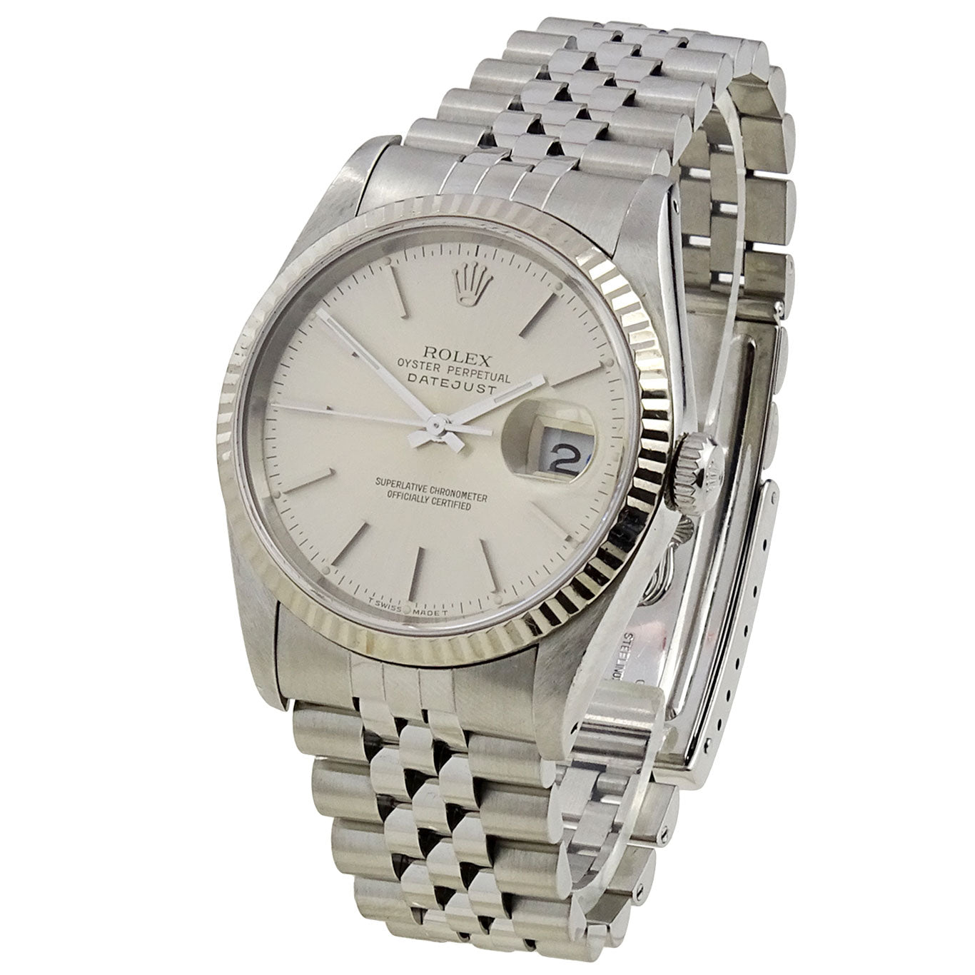 Rolex Datejust Steel &amp; White Gold 16234