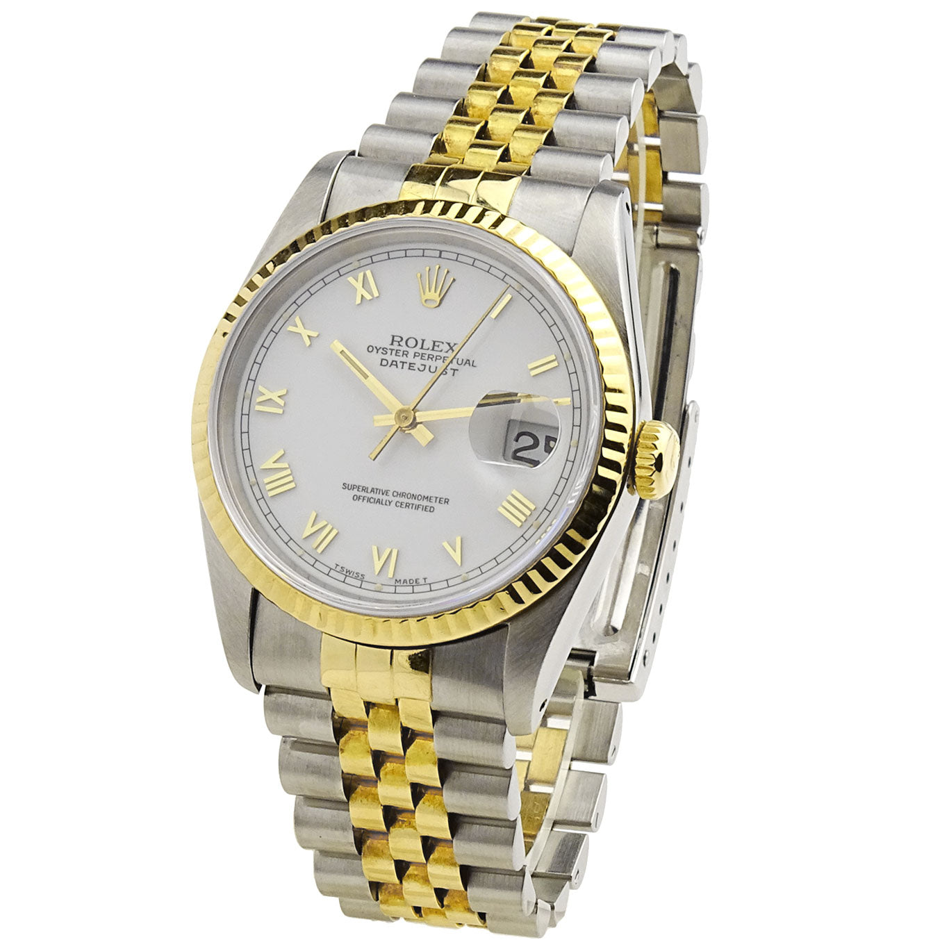 Rolex Datejust Steel and Gold 16233