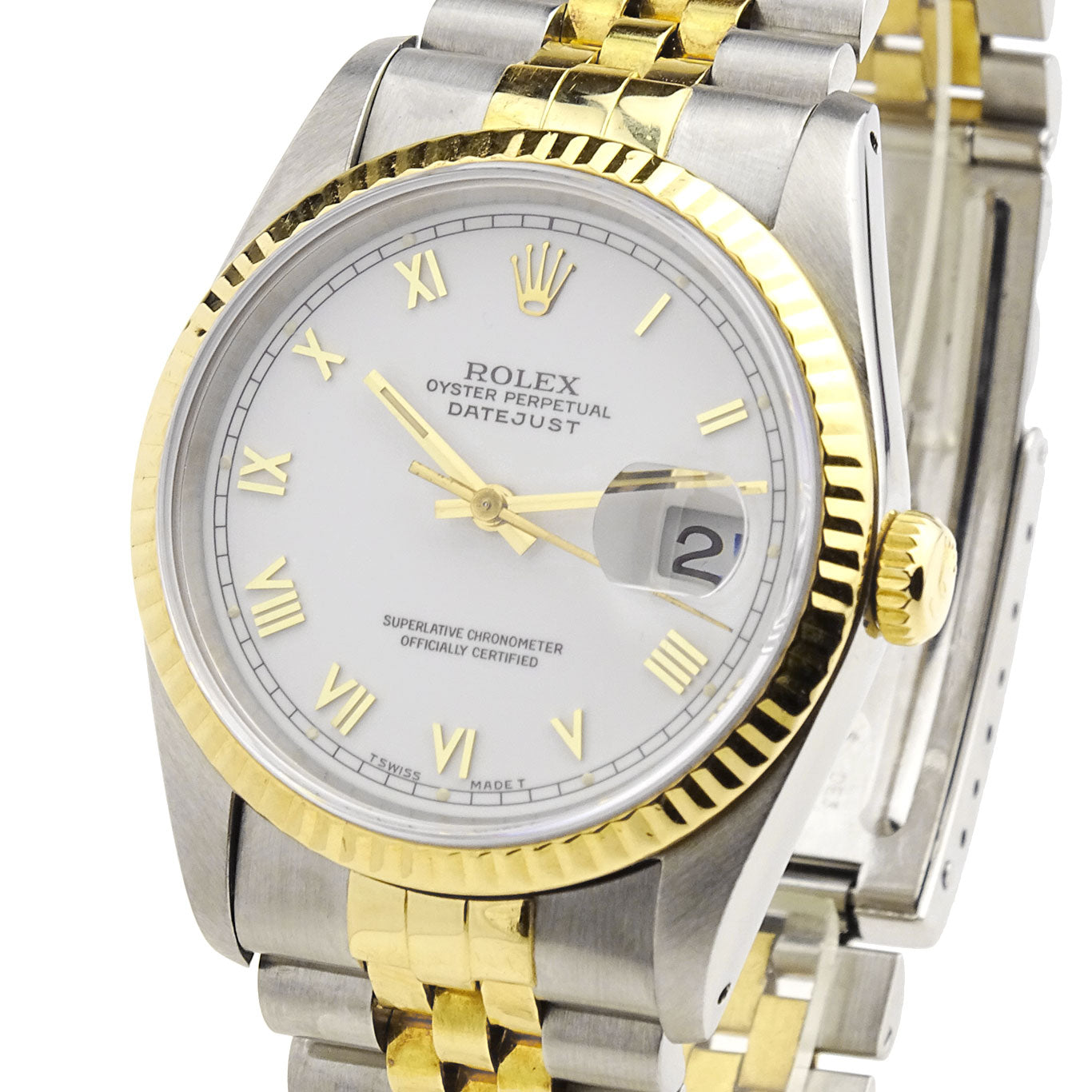 Rolex Datejust Steel and Gold 16233