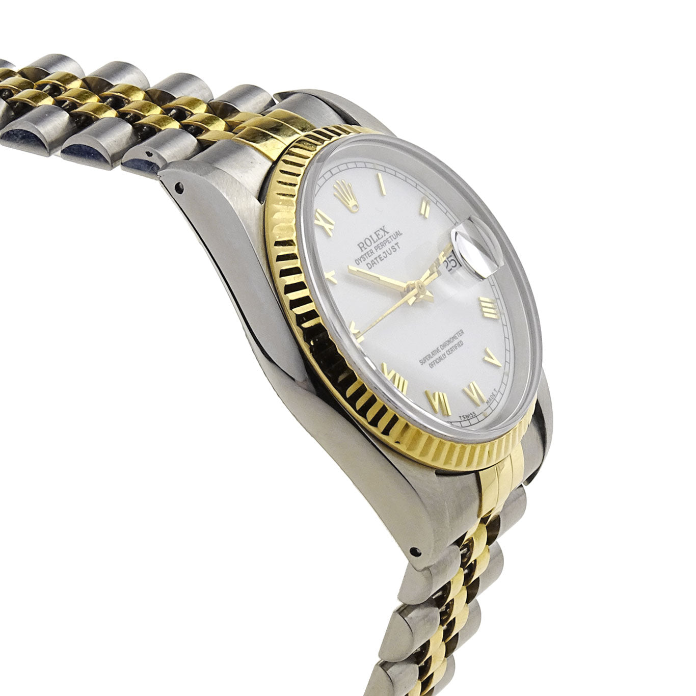Rolex Datejust Steel and Gold 16233