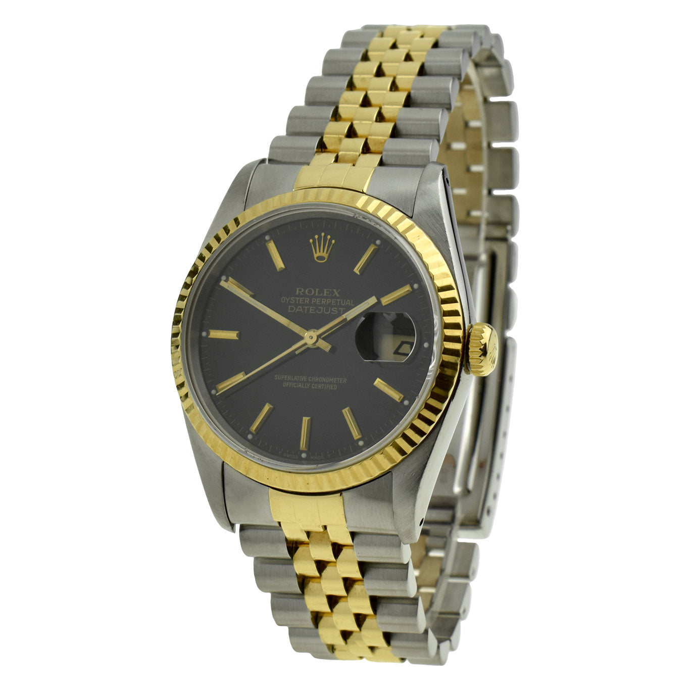 Rolex Datejust Oyster Perpetual Steel and Gold 16233 at Parkers Jewellers