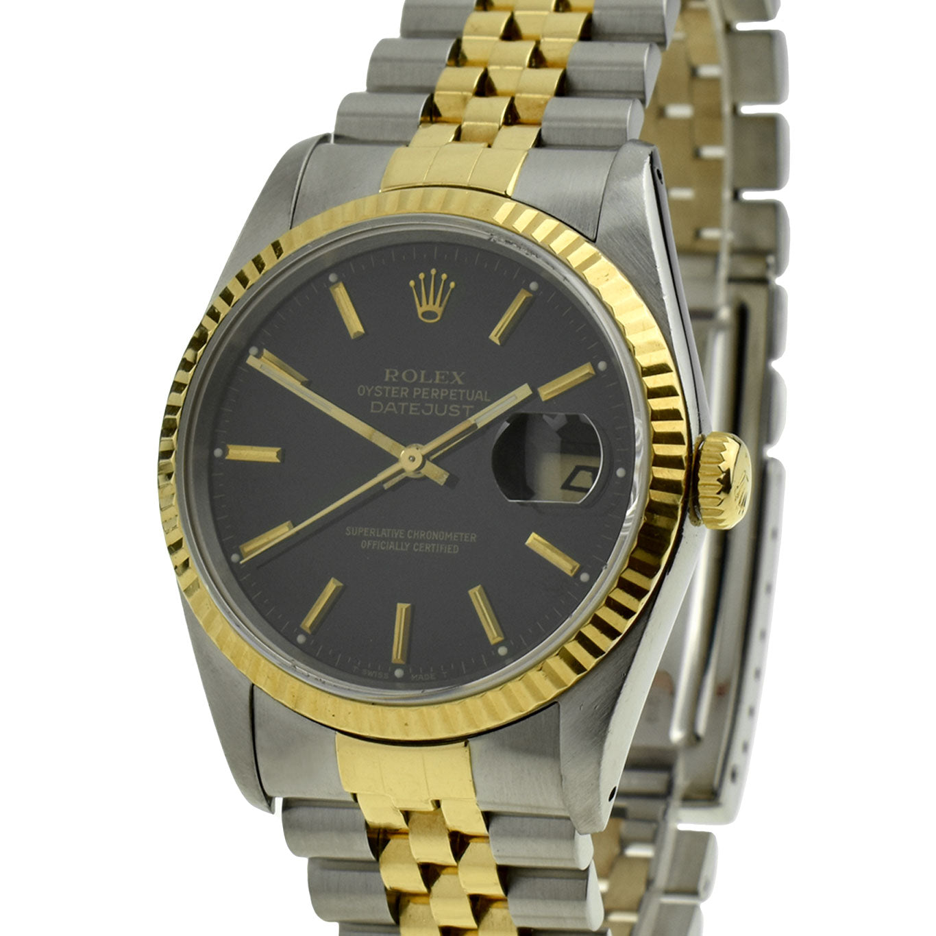 Rolex Datejust Oyster Perpetual Steel and Gold 16233