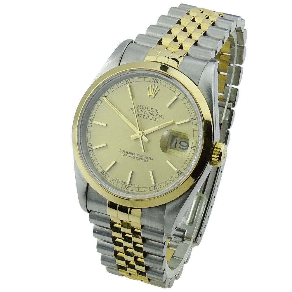 Rolex Datejust Oyster Perpetual Steel &amp; Gold 16203