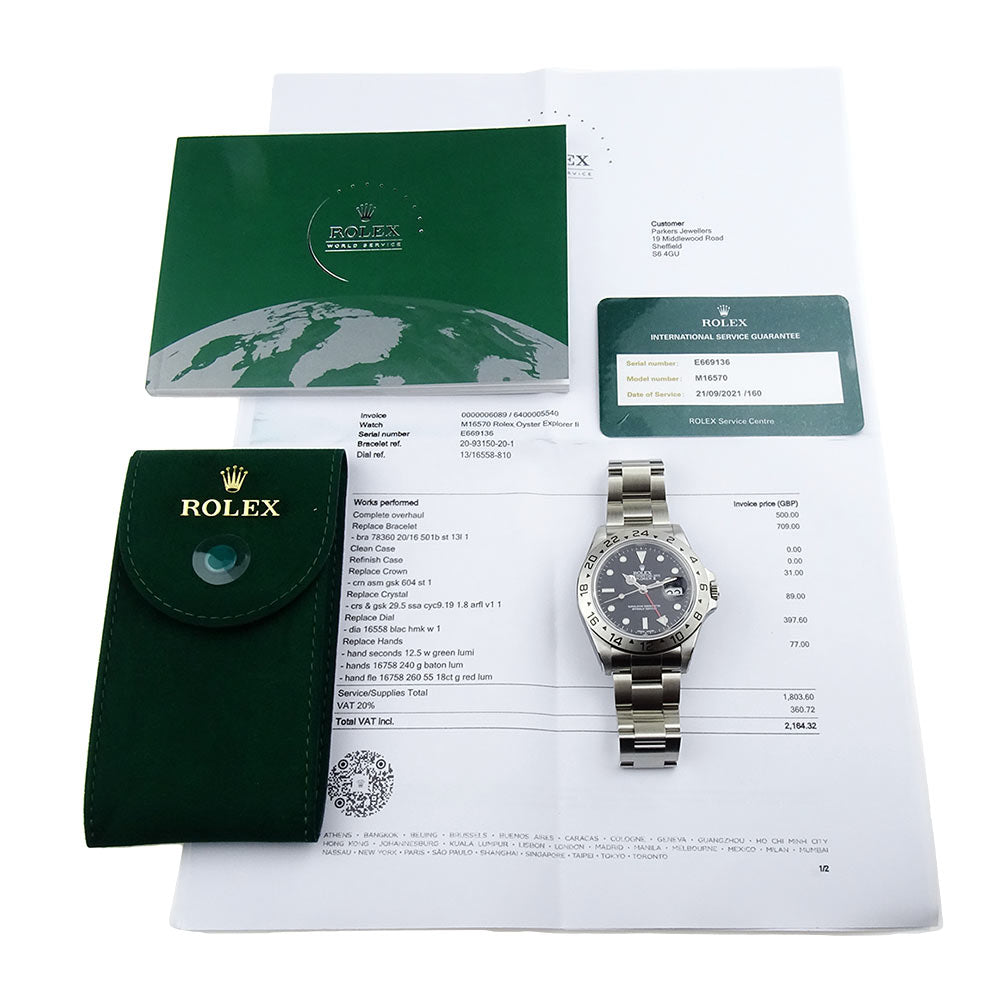 Rolex Explorer II 16570