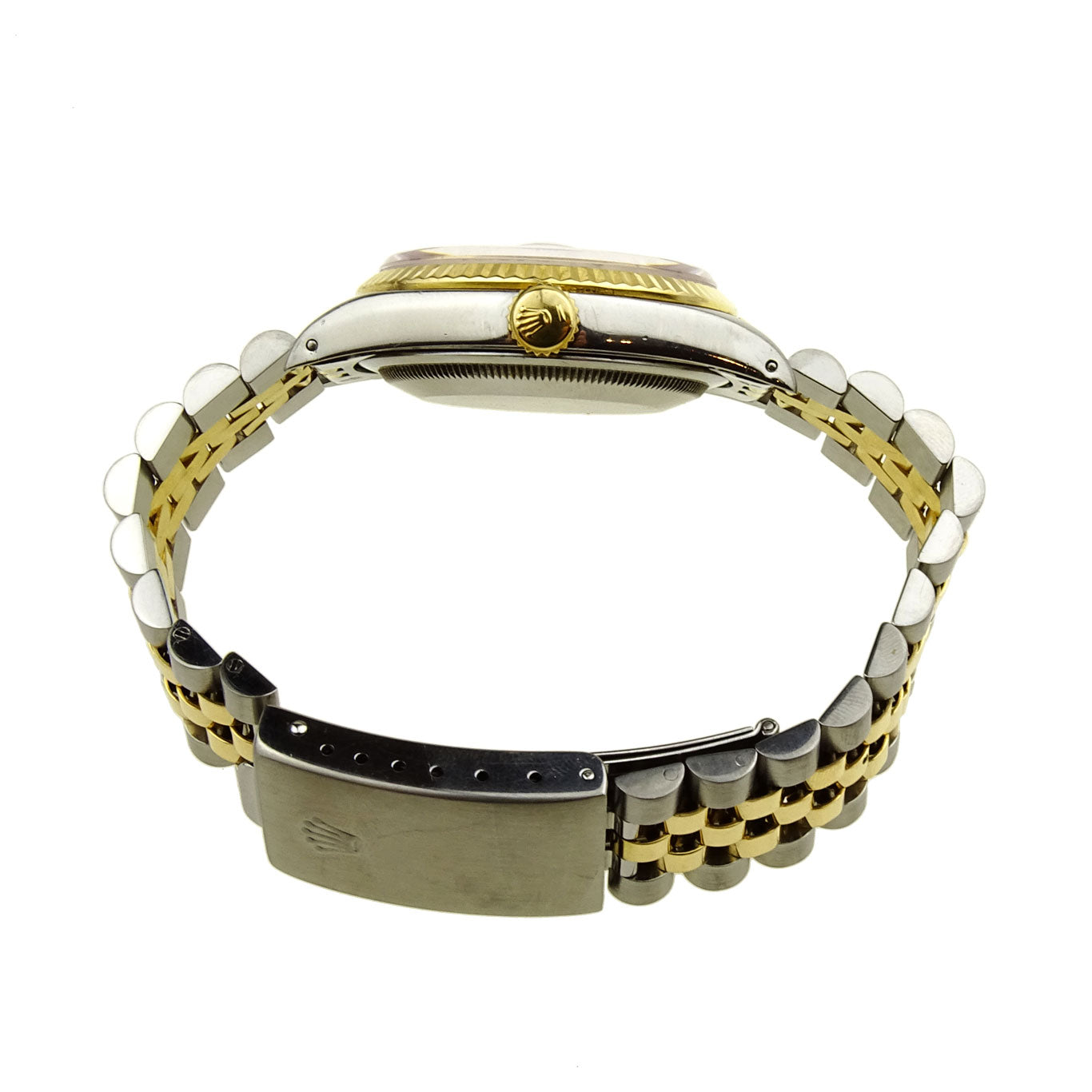 Rolex Datejust Steel and Gold Diamond Dot 16233