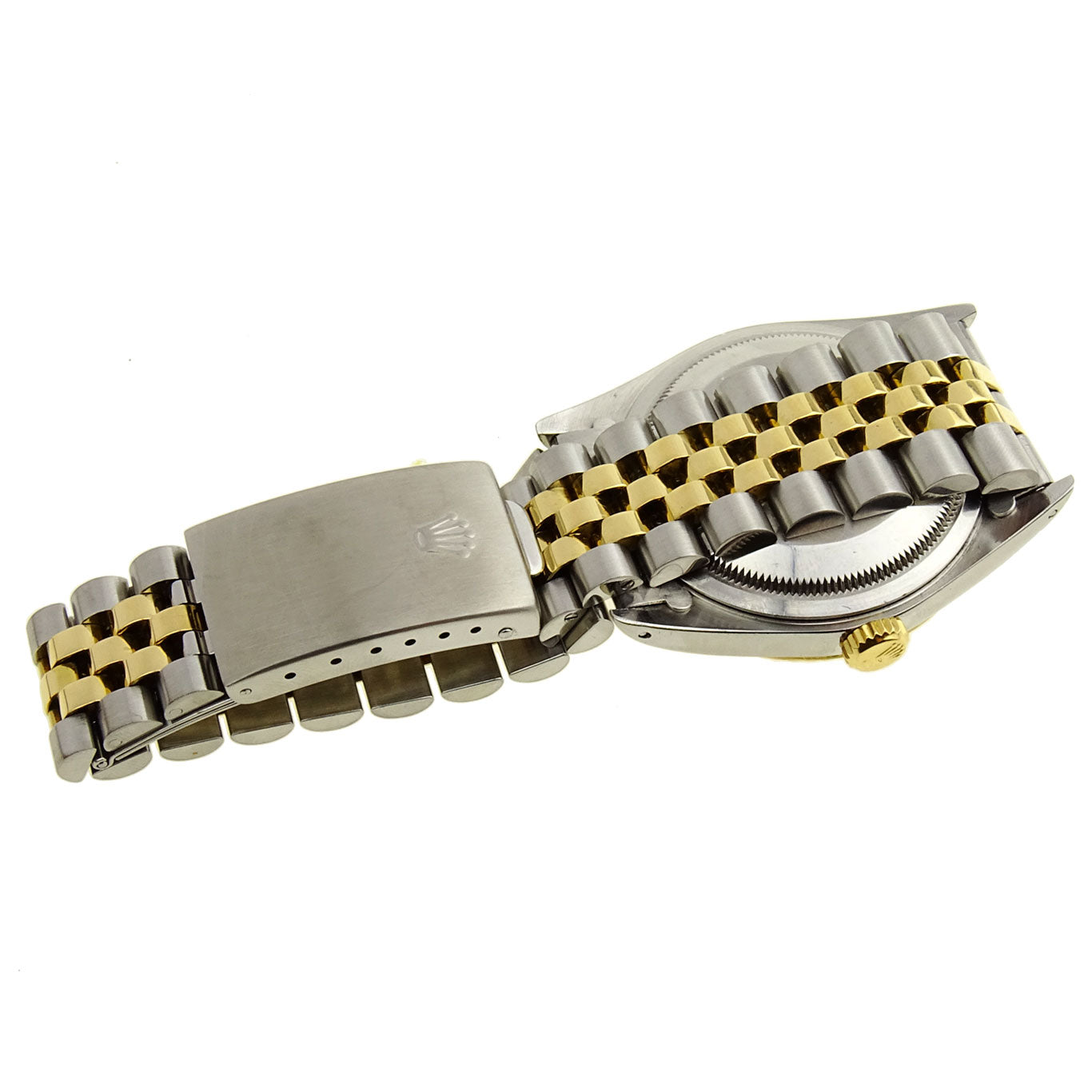 Rolex Datejust Steel and Gold Diamond Dot 16233