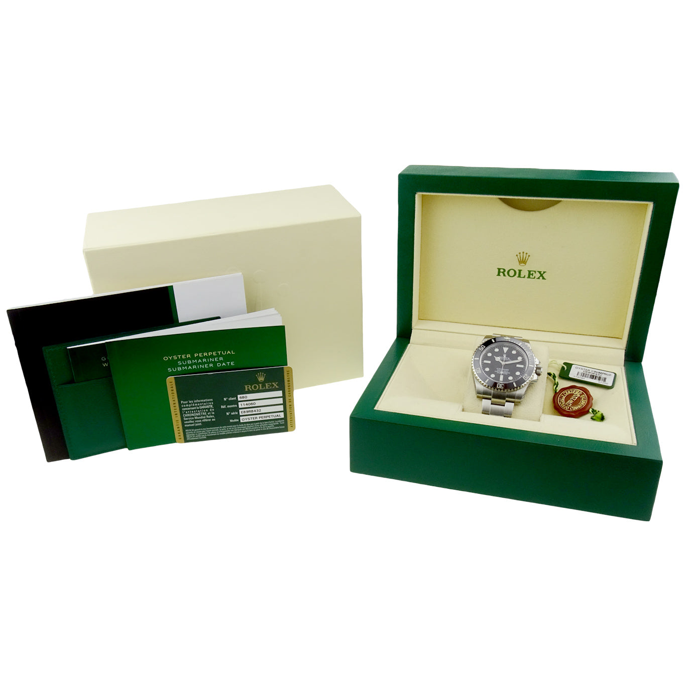 Rolex Submariner Non Date Oyster Perpetual 114060