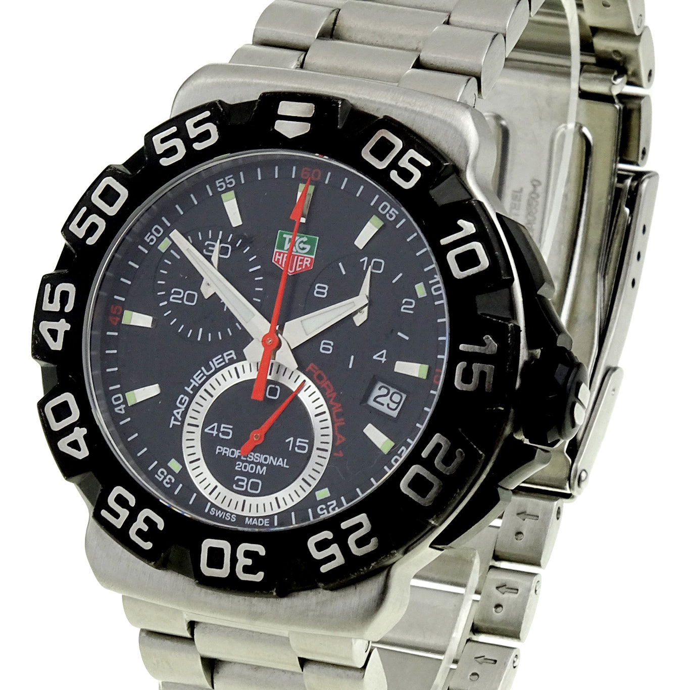 Tag Heuer F1 Quartz Chrono CAH1110