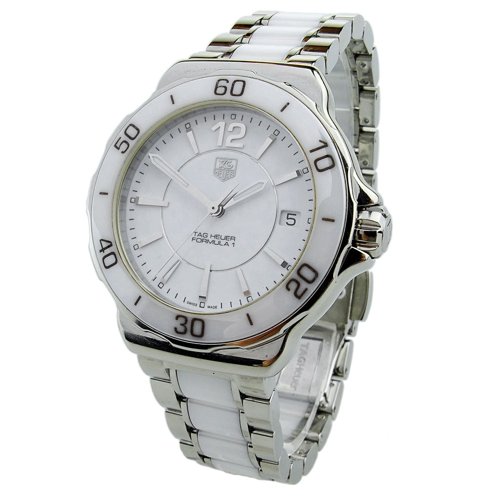 Tag Heuer Steel &amp; Ceramic F1 Quartz WAH1211