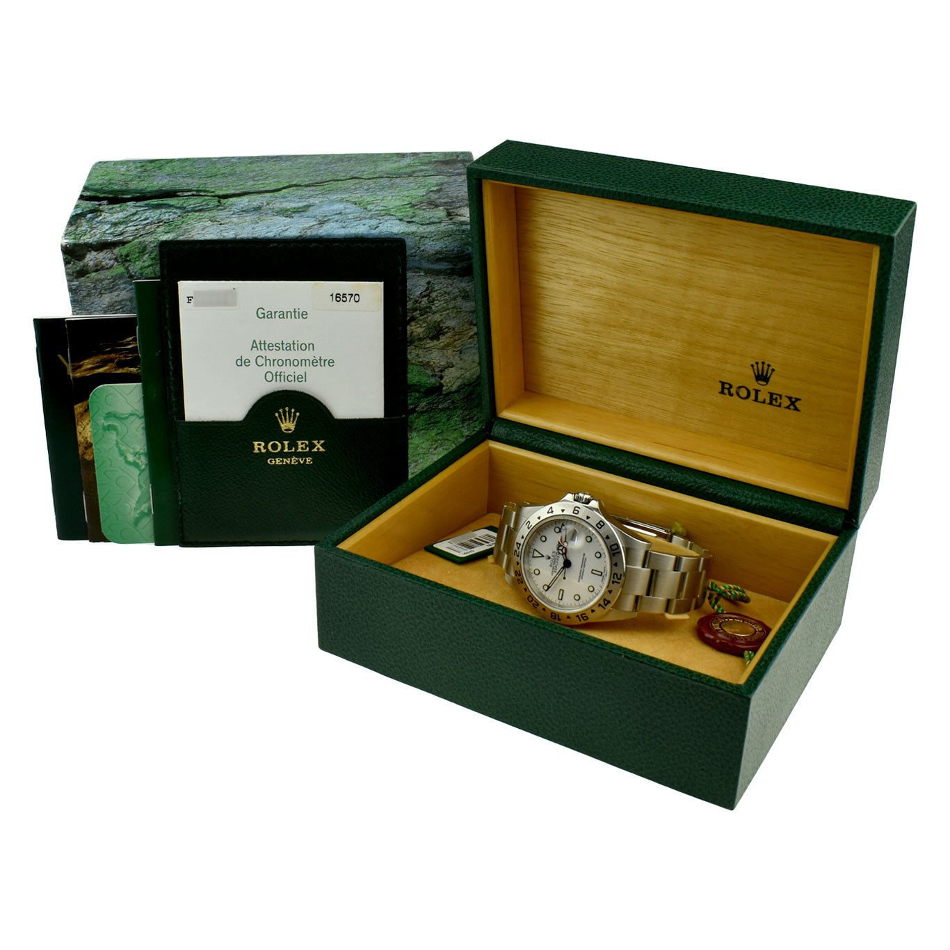 Rolex Explorer II 'Polar' Oyster Perpetual 16570 NOS
