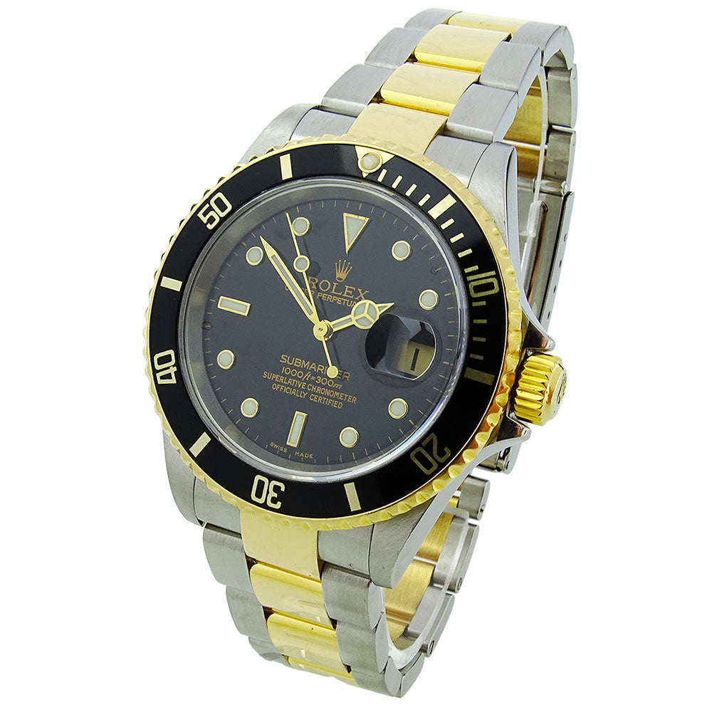 Rolex Submariner Date Steel and Gold 16613