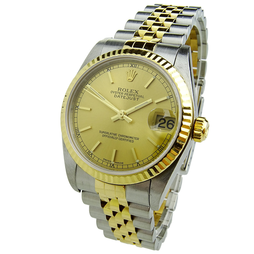 Rolex Datejust Steel &amp; Gold Mid-Size 78273