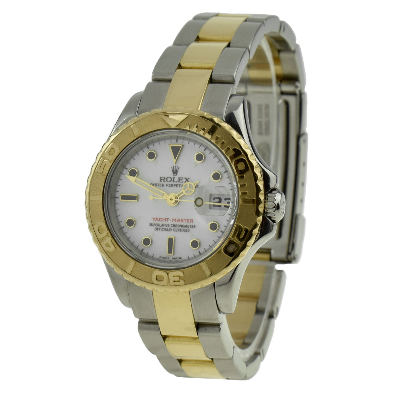 Rolex Lady Yacht-Master Stainless Steel & Gold at Parkers Jewellers