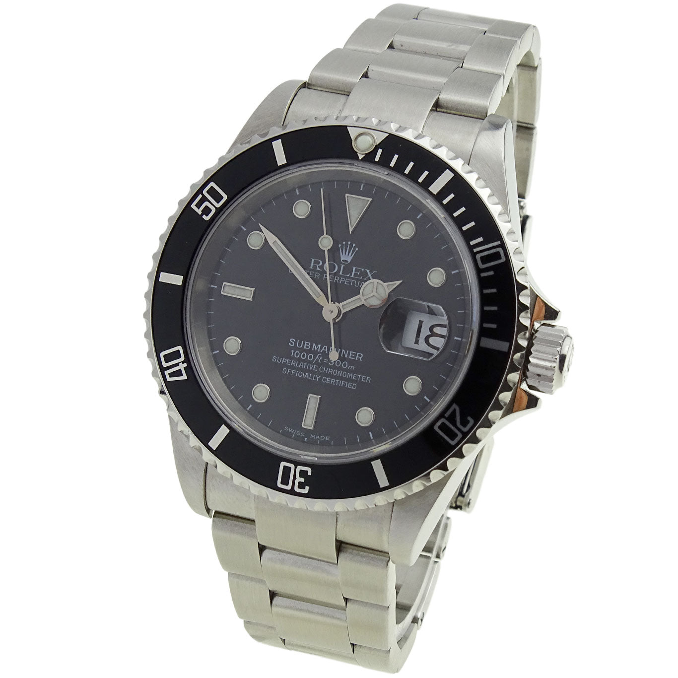 Rolex Submariner Date 16610 at Parkers Jewellers