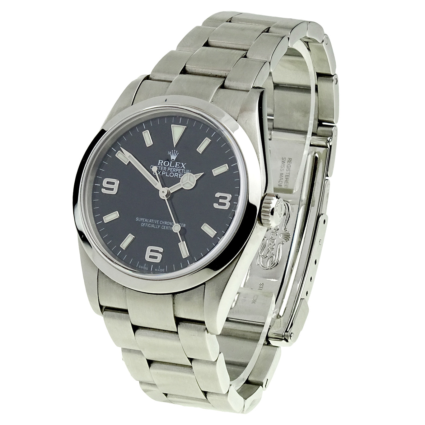 Rolex Explorer Steel Automatic 114270 at Parkers Jewellers
