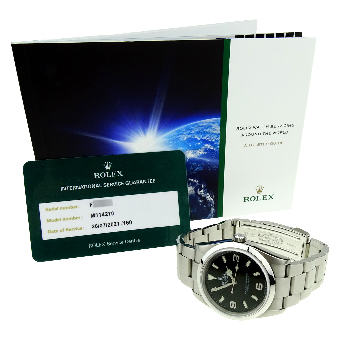 Rolex Explorer Steel Automatic 114270
