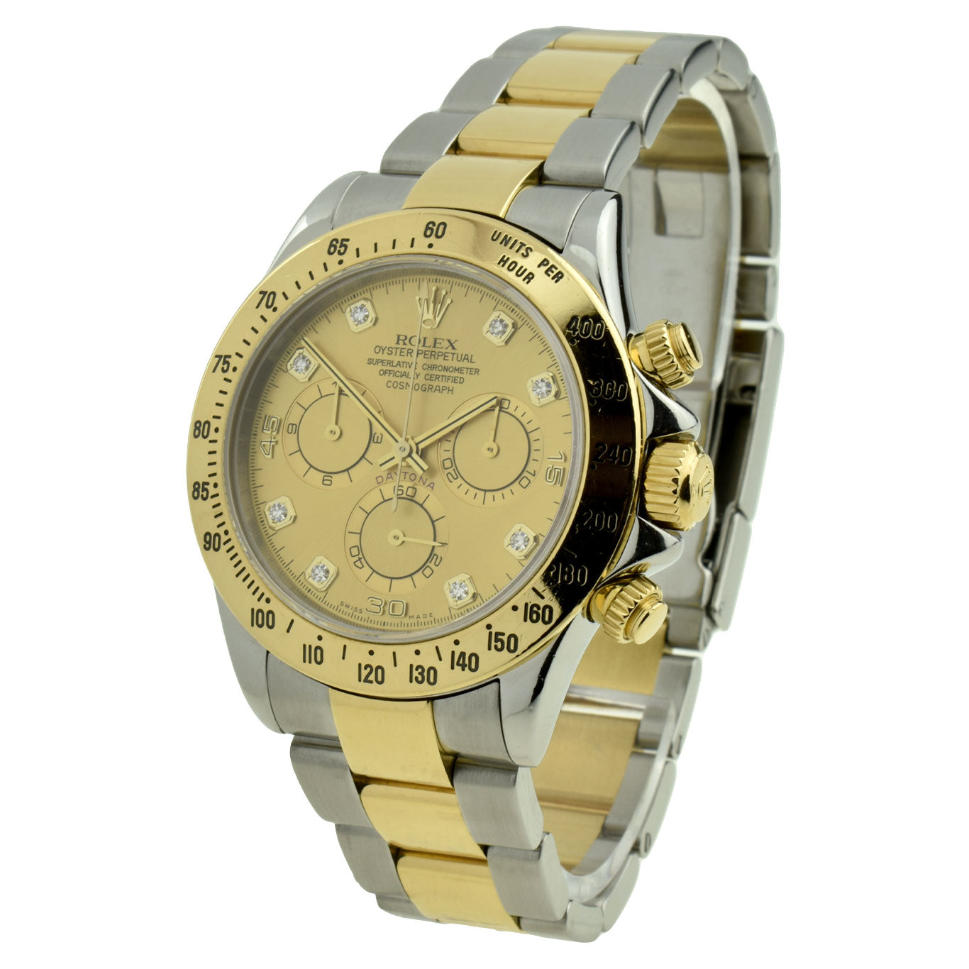 Rolex Daytona Cosmograph Steel & Gold 116523 at Parkers Jewellers