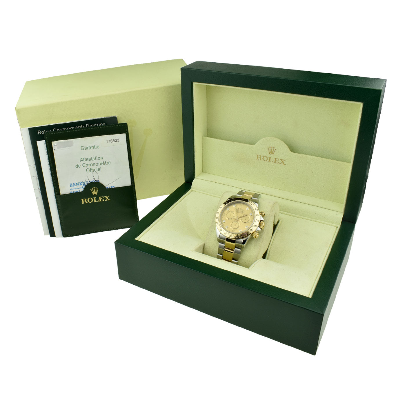 Rolex Daytona Cosmograph Steel &amp; Gold 116523
