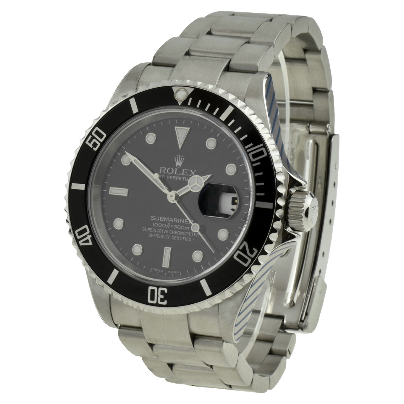 Rolex Submariner Oyster Perpetual Date 16610 at Parkers Jewellers