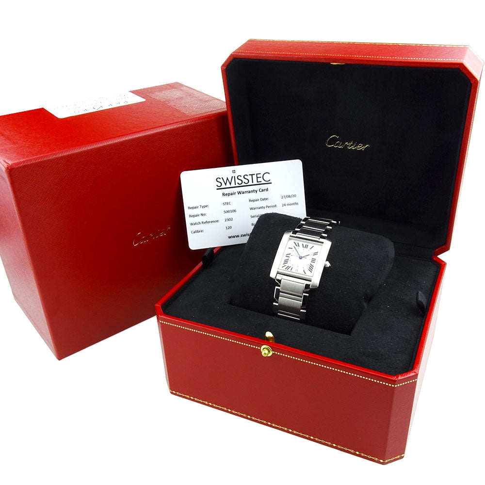 Cartier Tank Francaise Steel Automatic W51002Q3