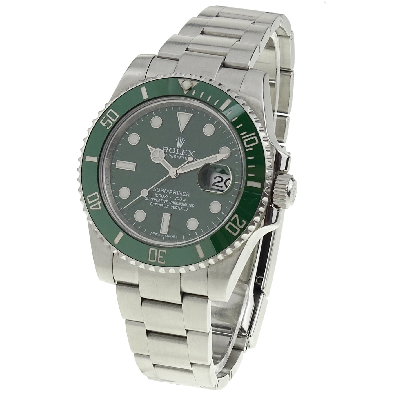 Rolex Submariner 'Hulk' Date 116610LV