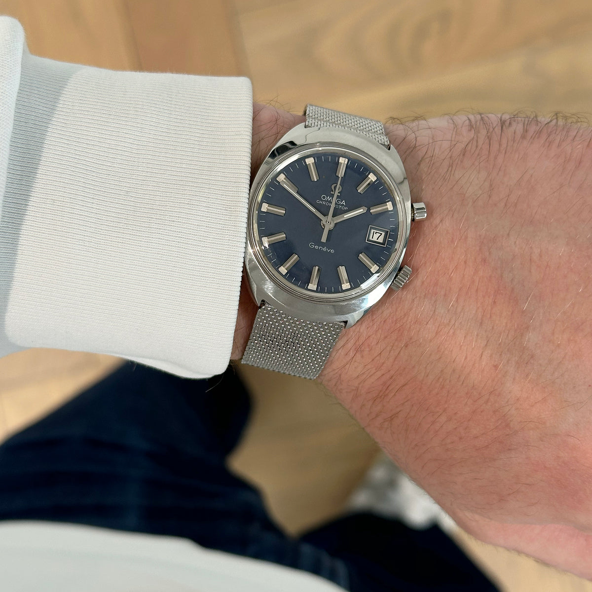 Omega Chronostop Geneve Date 146.009