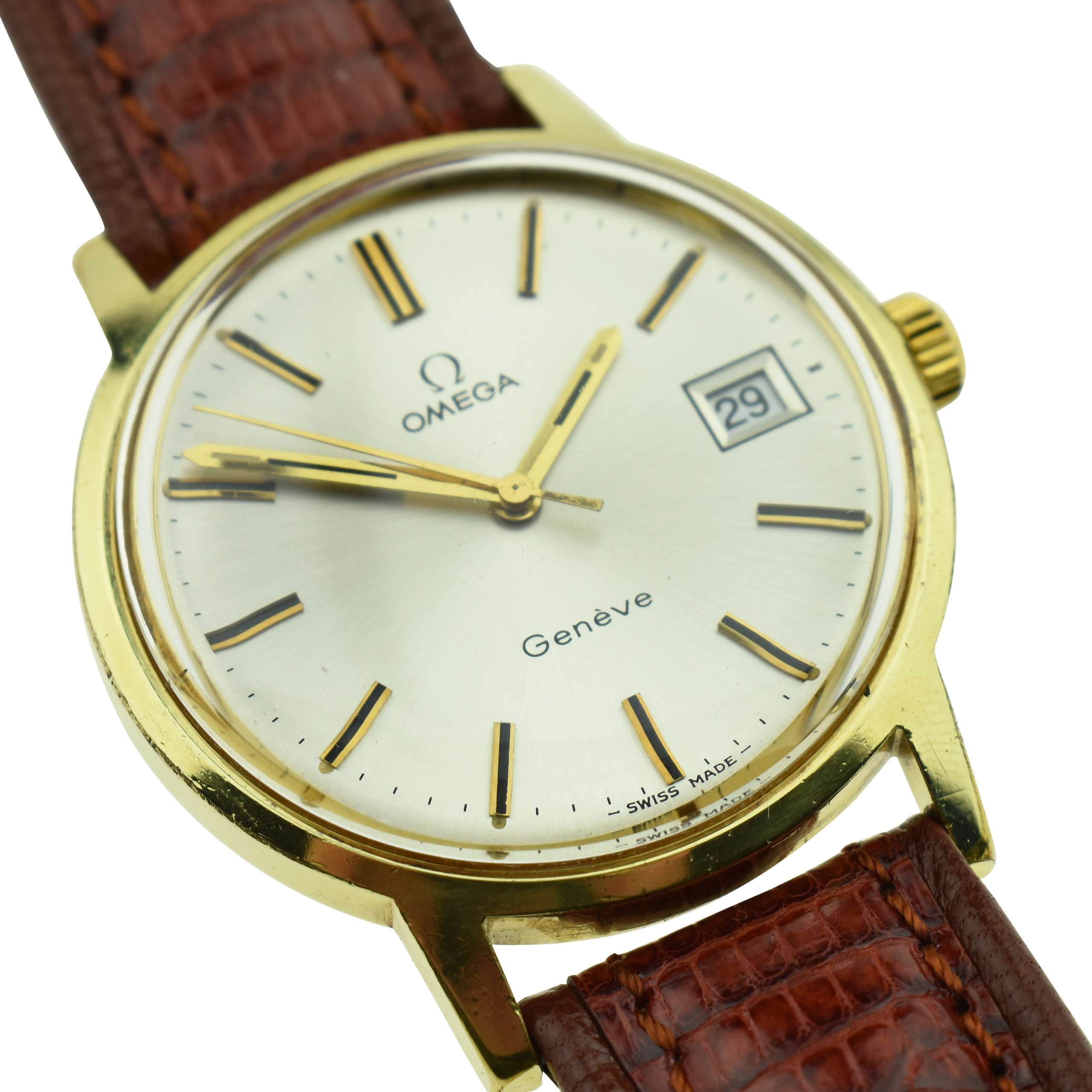 Omega Geneve 9ct Yellow Gold Plated 139.0099