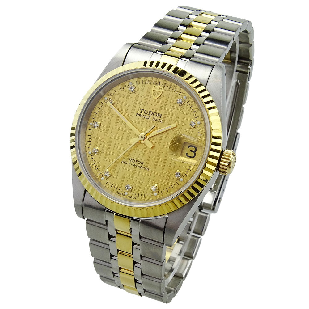 Tudor Prince Date Steel &amp; Gold 74033