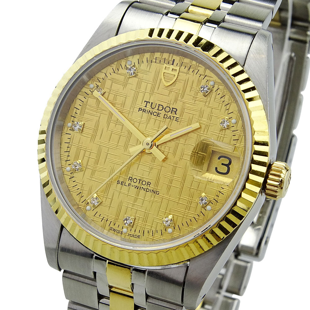 Tudor Prince Date Steel &amp; Gold 74033