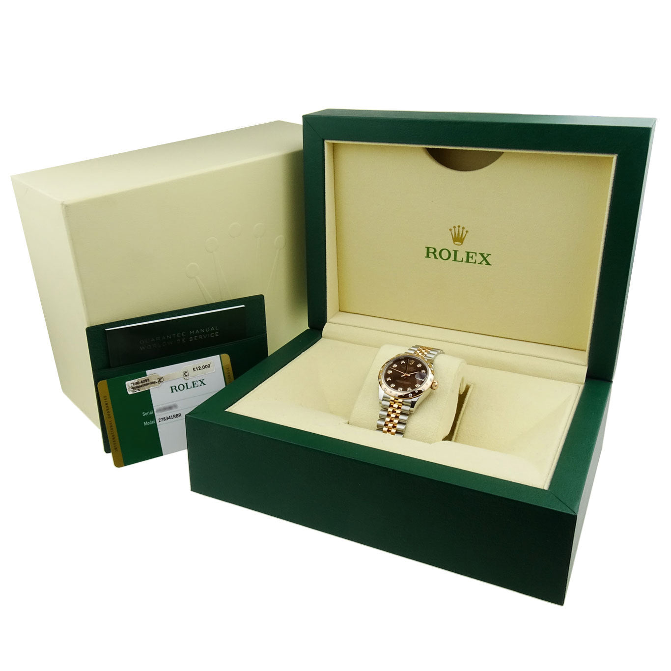 Rolex Datejust 31 Oystersteel &amp; Everose with Diamonds 278341RBR
